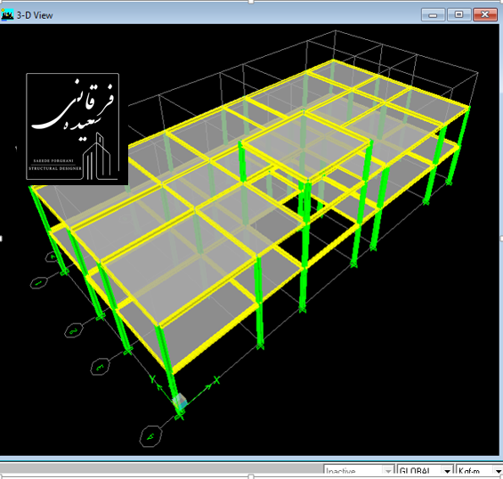  طراحی سازه متل گردشگری تهران-تبریز