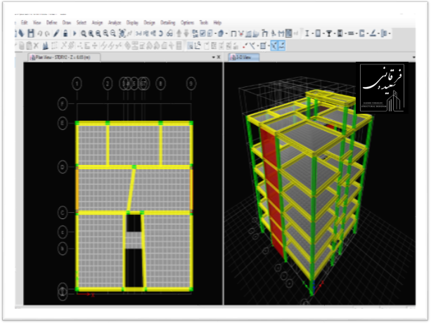 طراحی سازه جناب اقای رئیسیان 